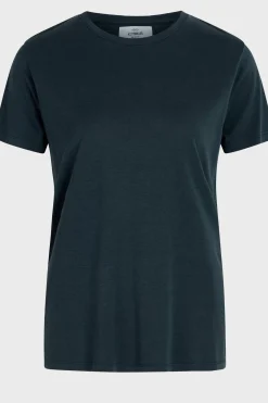Klitmoller Collective T-shirts-Thelma tee - Navy MossGreen