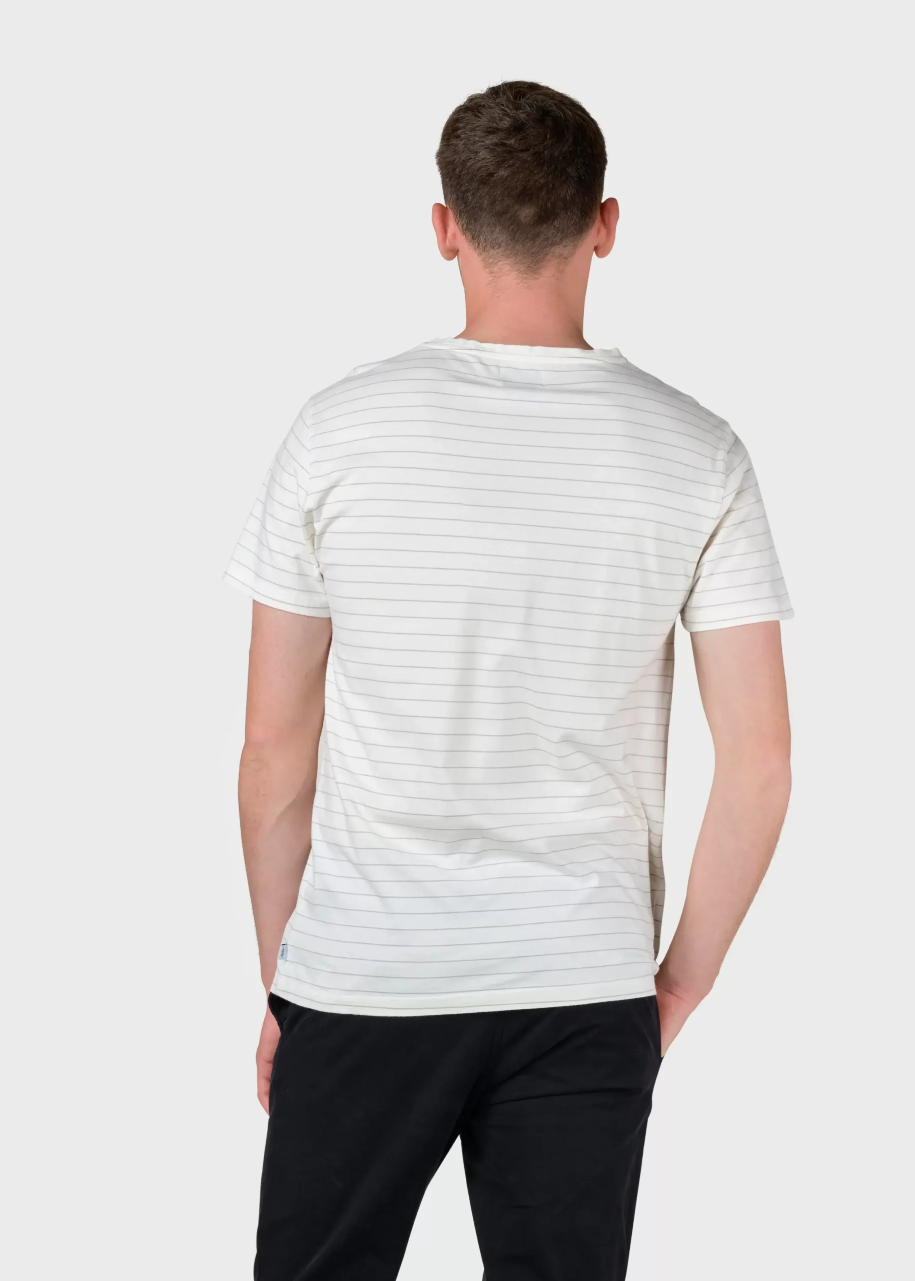 Klitmoller Collective T-shirts-Tom tee - Cream/sage