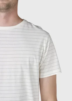 Klitmoller Collective T-shirts-Tom tee - Cream/sage
