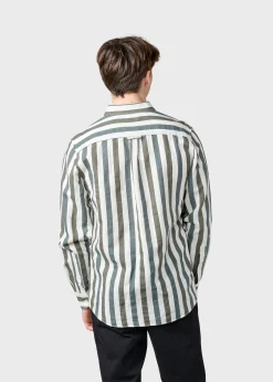 Klitmoller Collective Hemden-Valdis shirt - Olive/moss green Olive/mossgreen