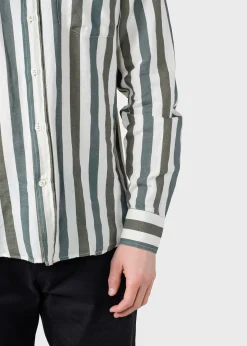 Klitmoller Collective Hemden-Valdis shirt - Olive/moss green Olive/mossgreen