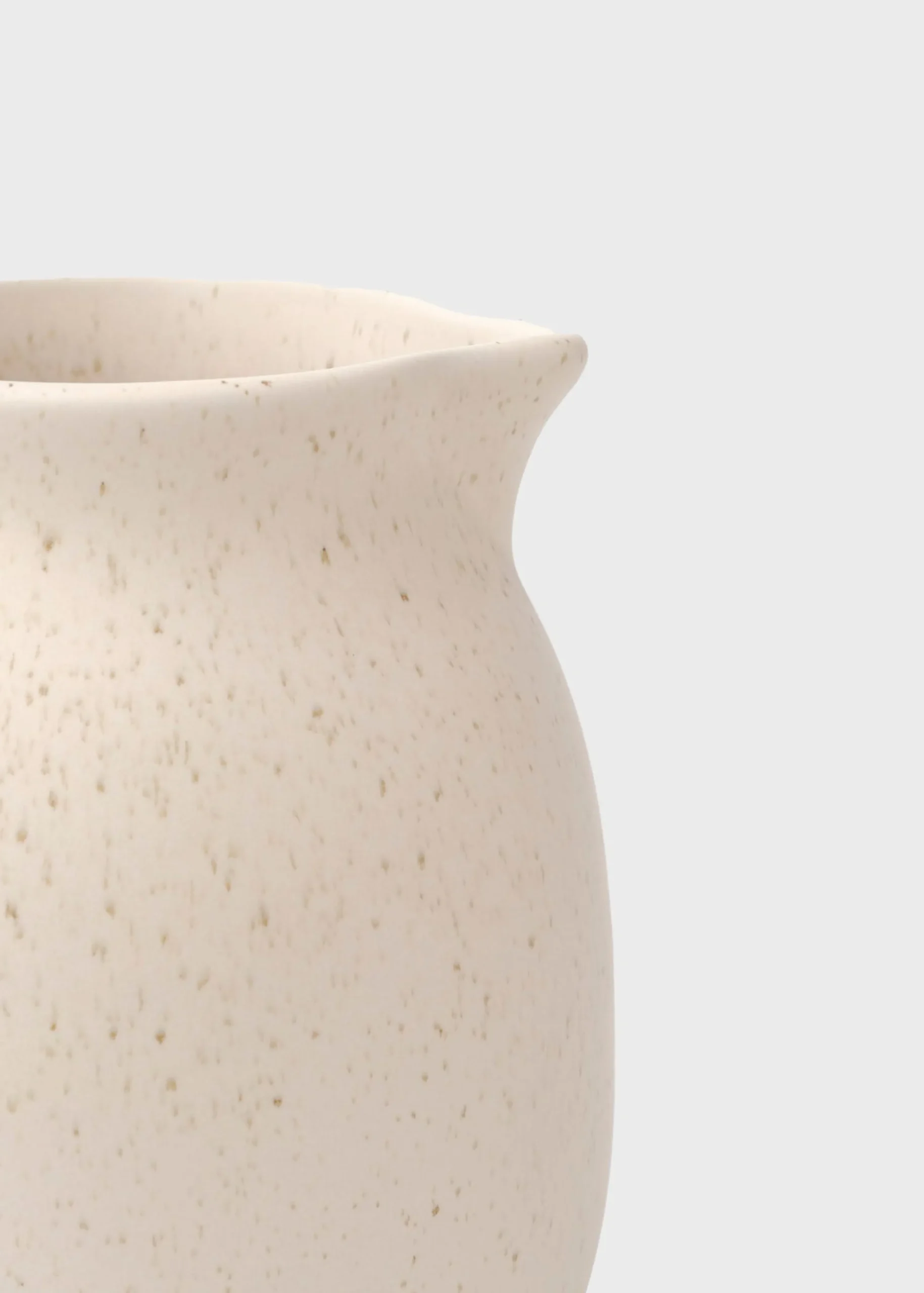 Klitmoller Collective Keramik-Water jug - Sand Concrete