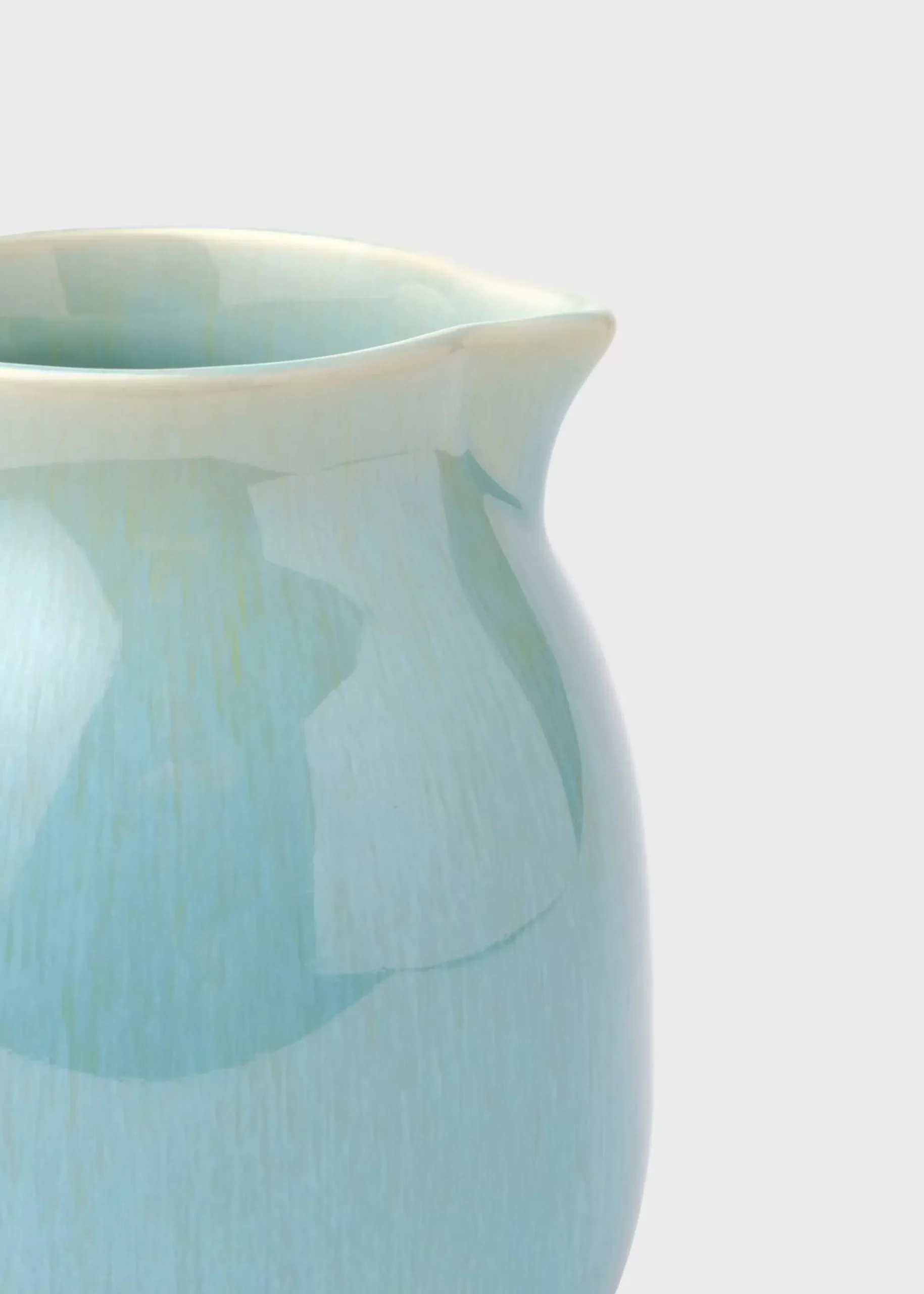 Klitmoller Collective Keramik-Water jug - Turqouise Concrete