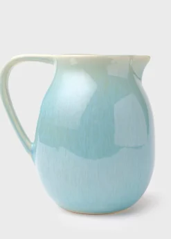Klitmoller Collective Keramik-Water jug - Turqouise Concrete