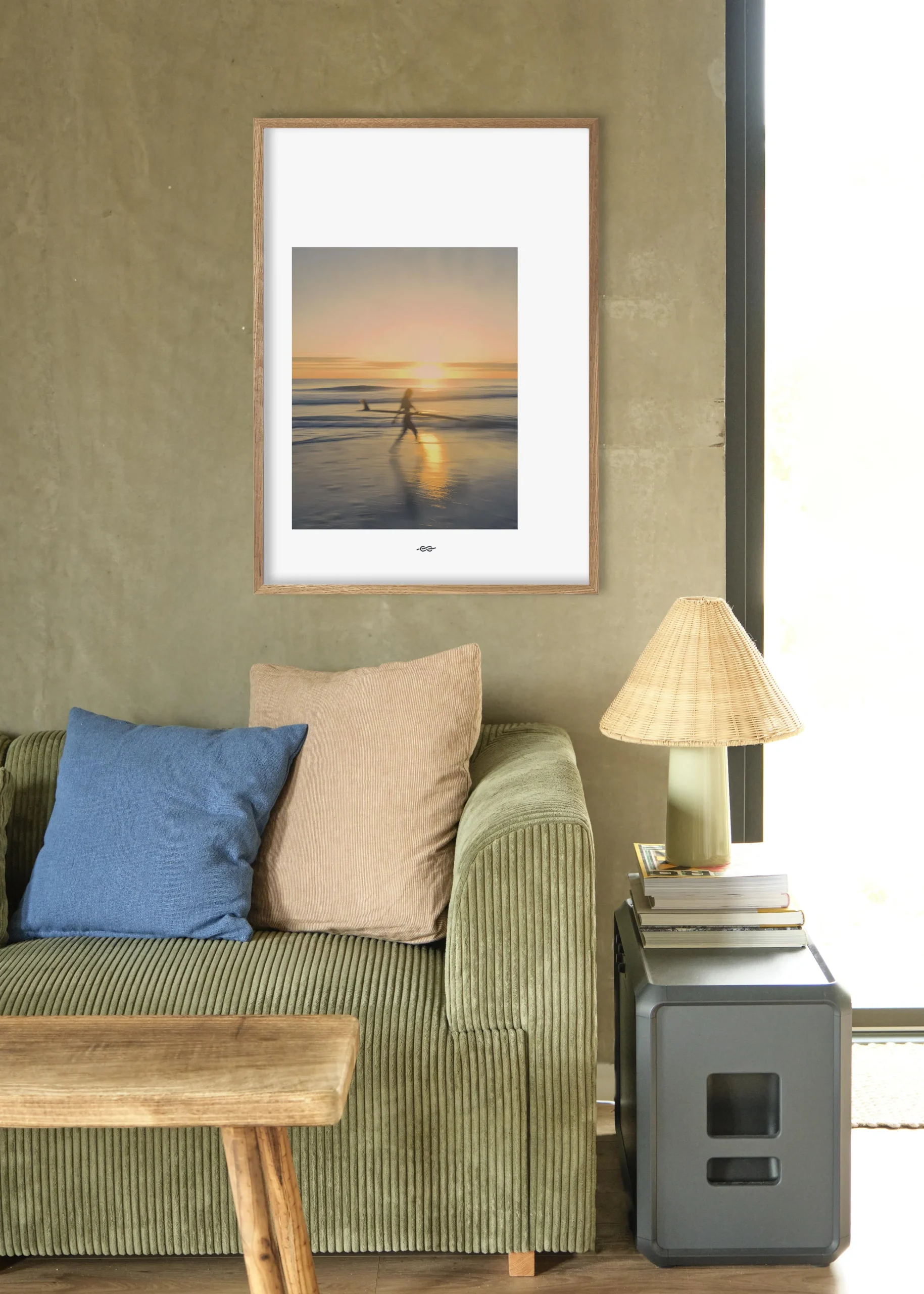 Klitmoller Collective Posters-White space - Sunset walk 50x70 - Poster