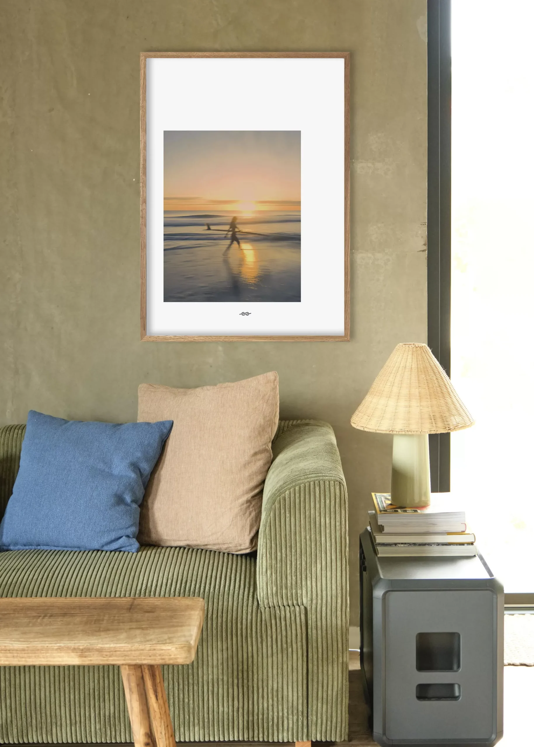 Klitmoller Collective Posters-White space - Sunset walk 50x70 - Poster