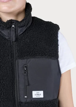 Klitmoller Collective Jacken-Womens fleece vest - Black